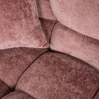 Bank Charelle roze chenille (Bergen 705 roze chenille)