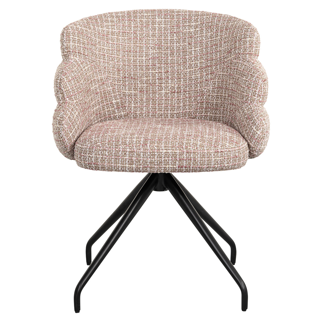 Draaistoel Kayla trendy roze (Be trendy 1673 roze)
