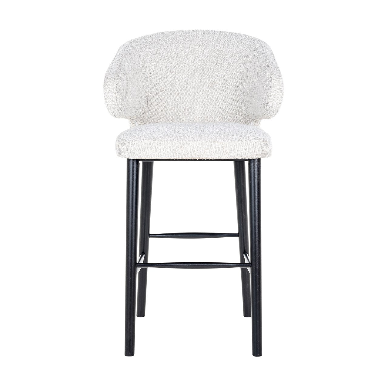 Barstoel Indigo wit bouclé (Copenhagen 900 Bouclé White)