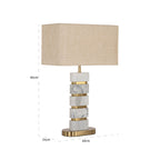 Tafellamp Lenore incl. lampenkap (Goud)