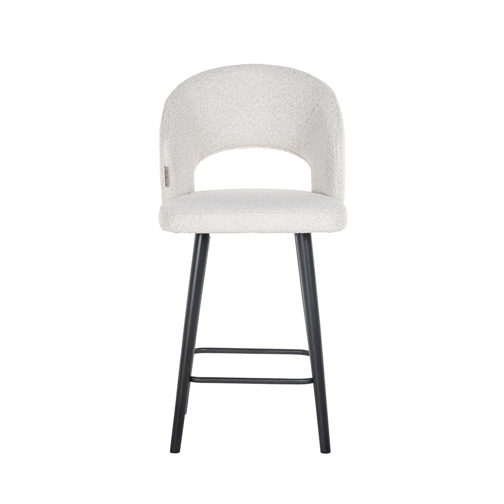 Counterstoel Savoy wit bouclé (Kopenhagen 900 Bouclé Wit)