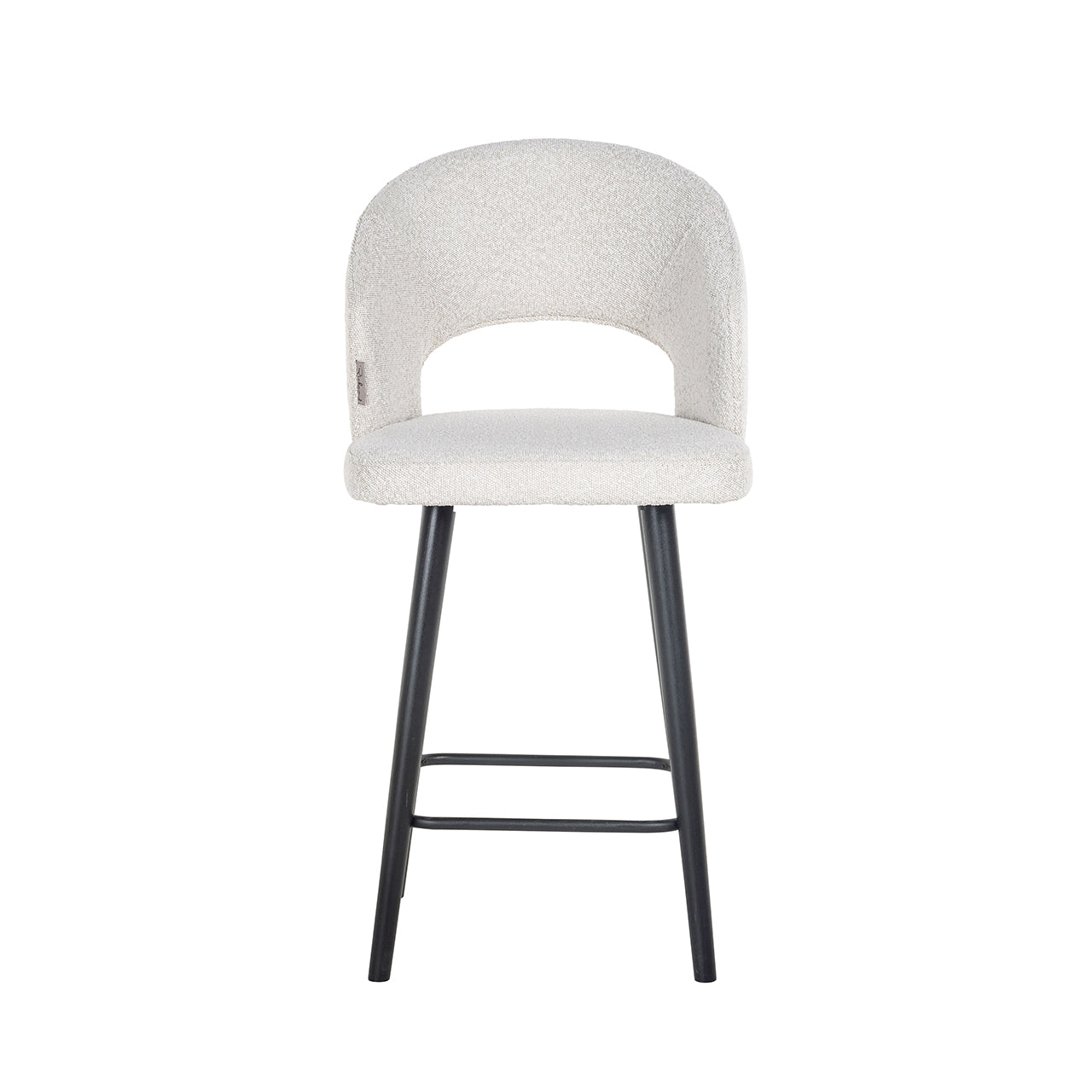 Counterstoel Savoy wit bouclé (Kopenhagen 900 Bouclé Wit)