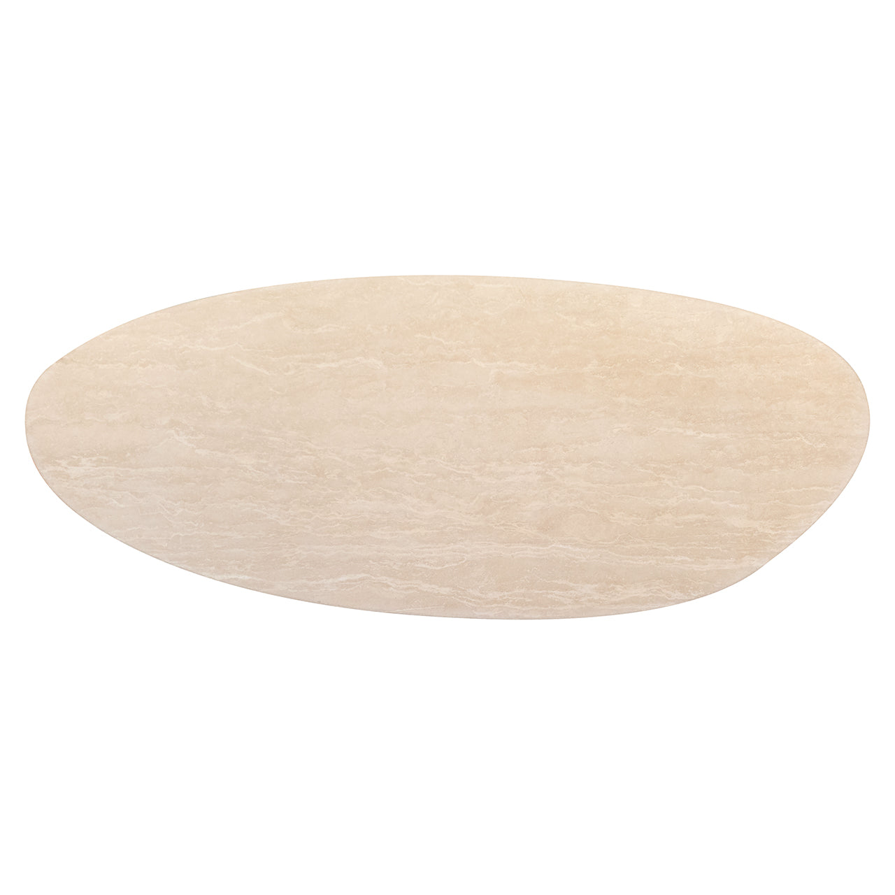 Eettafel Renaissance organisch Italiaans Travertijn (Beige)
