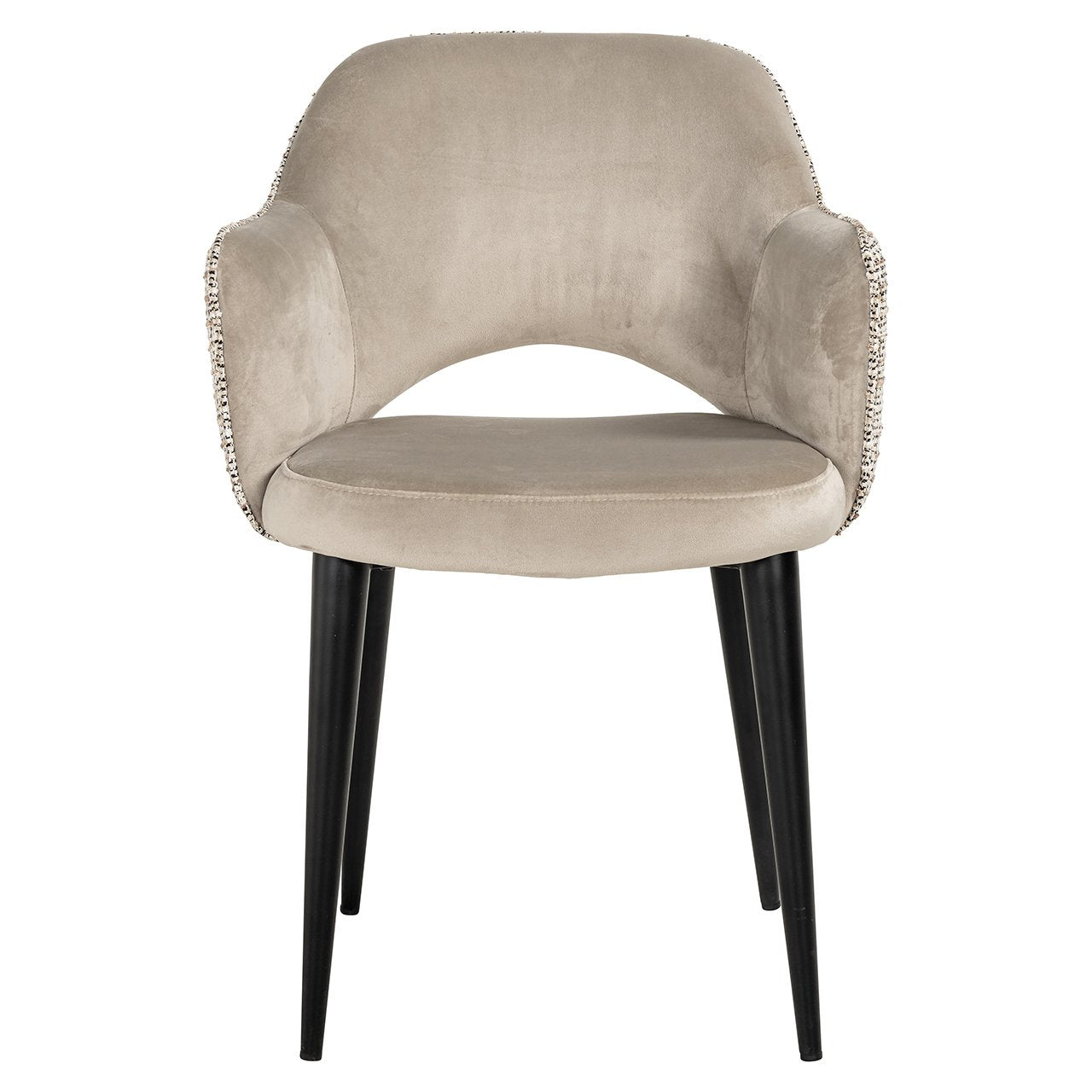 Armstoel Giovanna trendy nature/quartz khaki brandvertragend (Be Trendy 01 Nature)