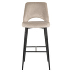 Barstoel Tabitha trendy nature / kwarts khaki brandvertragend (Be Trendy 01 Nature)