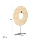 Decoratieve standaard Manou groot (Beige)
