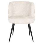 Stoel Stella beige chenille brandvertragend (Niagara 902 beige Chenille)