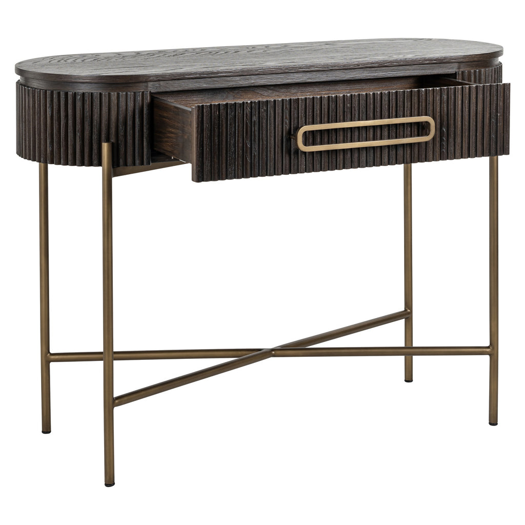 Wandtafel Luxor 1-lade (Bruin)
