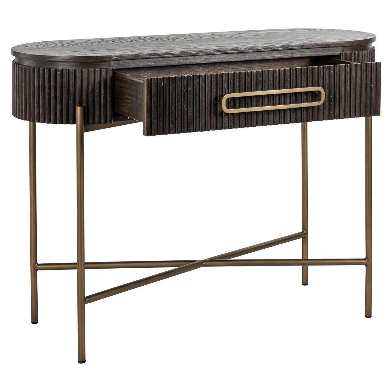 Wandtafel Luxor 1-lade (Bruin)