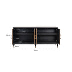 Dressoir Bloomville 4-deuren (Goud)