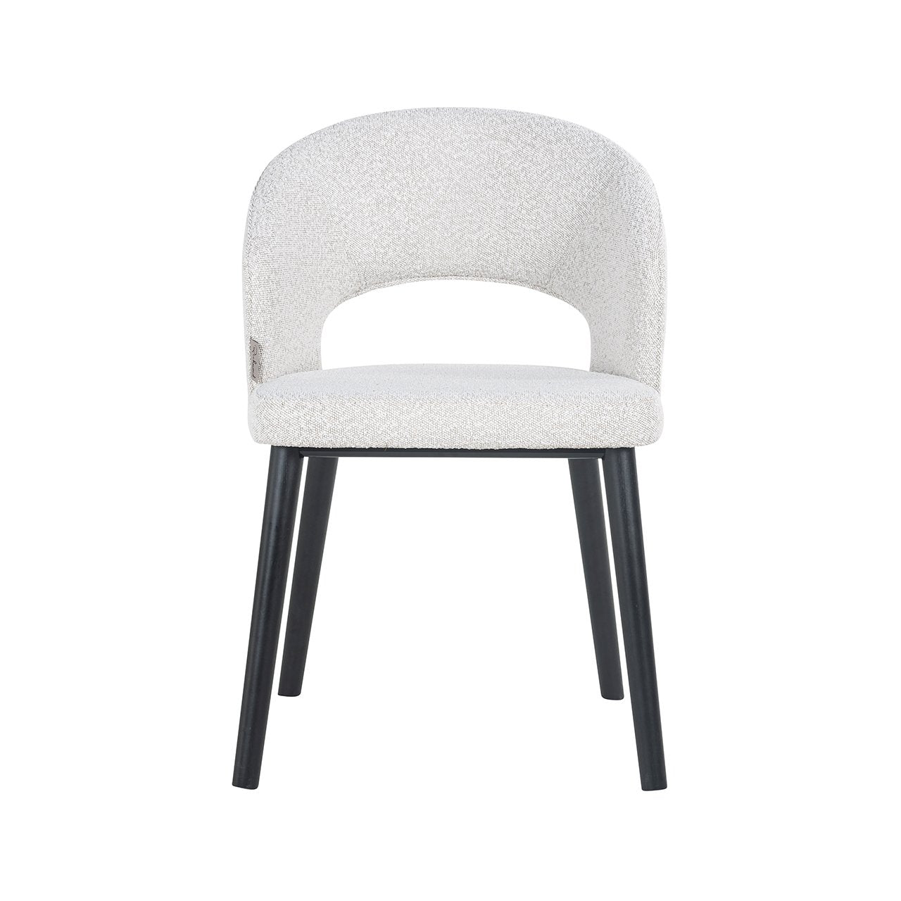 Stoel Savoy wit bouclé (Kopenhagen 900 Bouclé Wit)