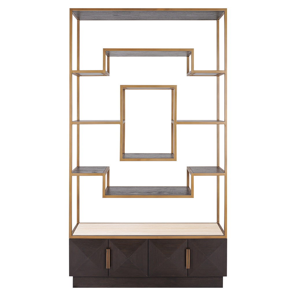 Wandkast Claremont (Bruin)