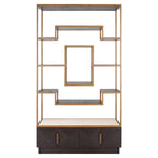 Wandkast Claremont (Bruin)