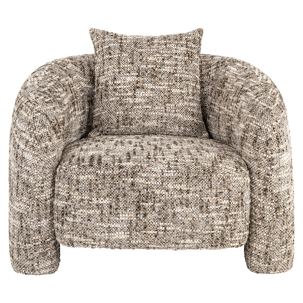 Lounge fauteuil Tuscany bruin omara (Bruin omara)