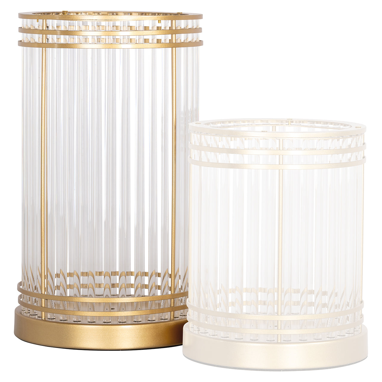 Windlicht Dyara groot (Goud)