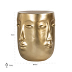 Bijzettafel Christy goud (Goud)