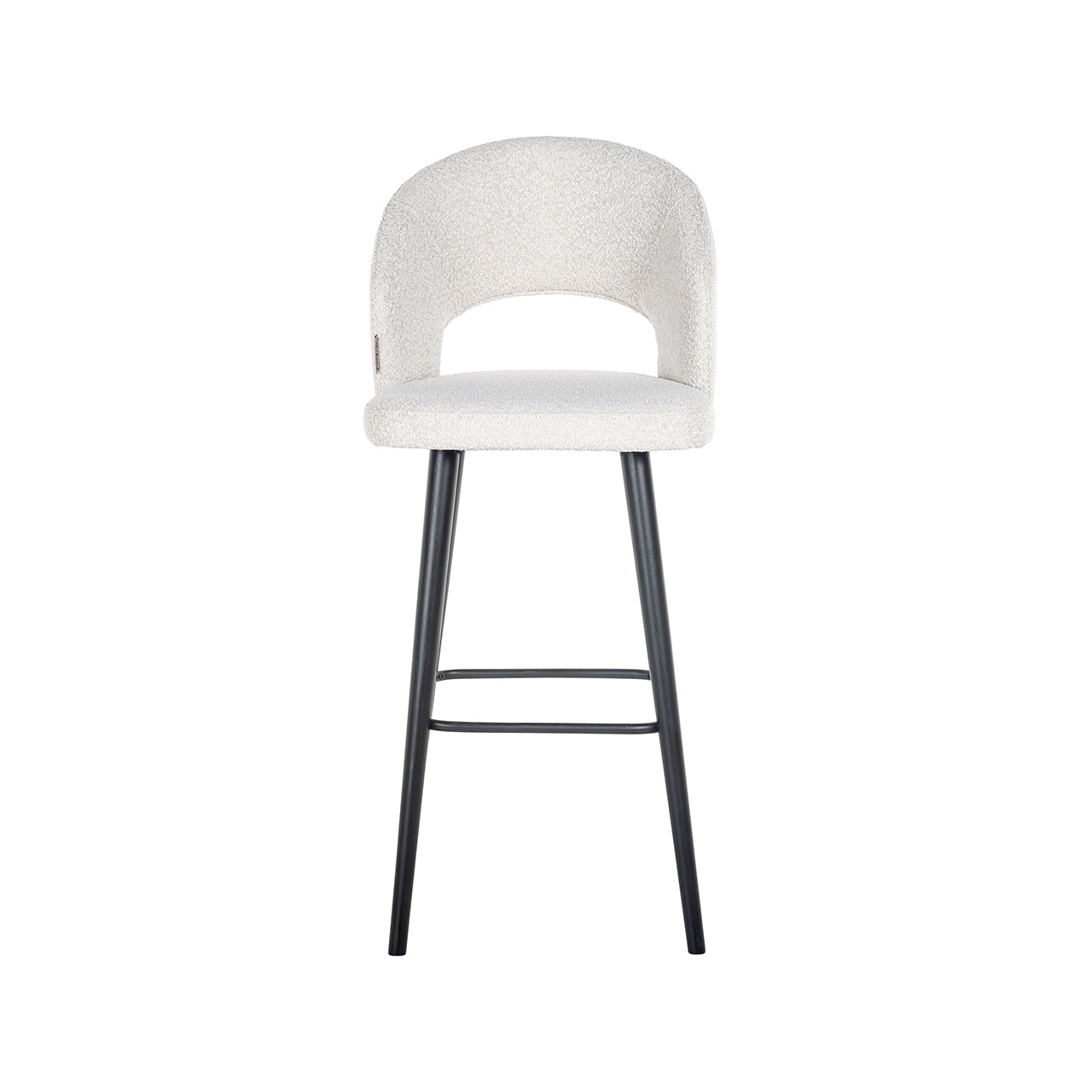 Barstoel Savoy wit bouclé (Copenhagen 900 Bouclé White)