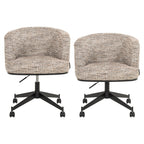 Draaistoel Rochenne met wielen trendy nature (Be Trendy 01 Nature)