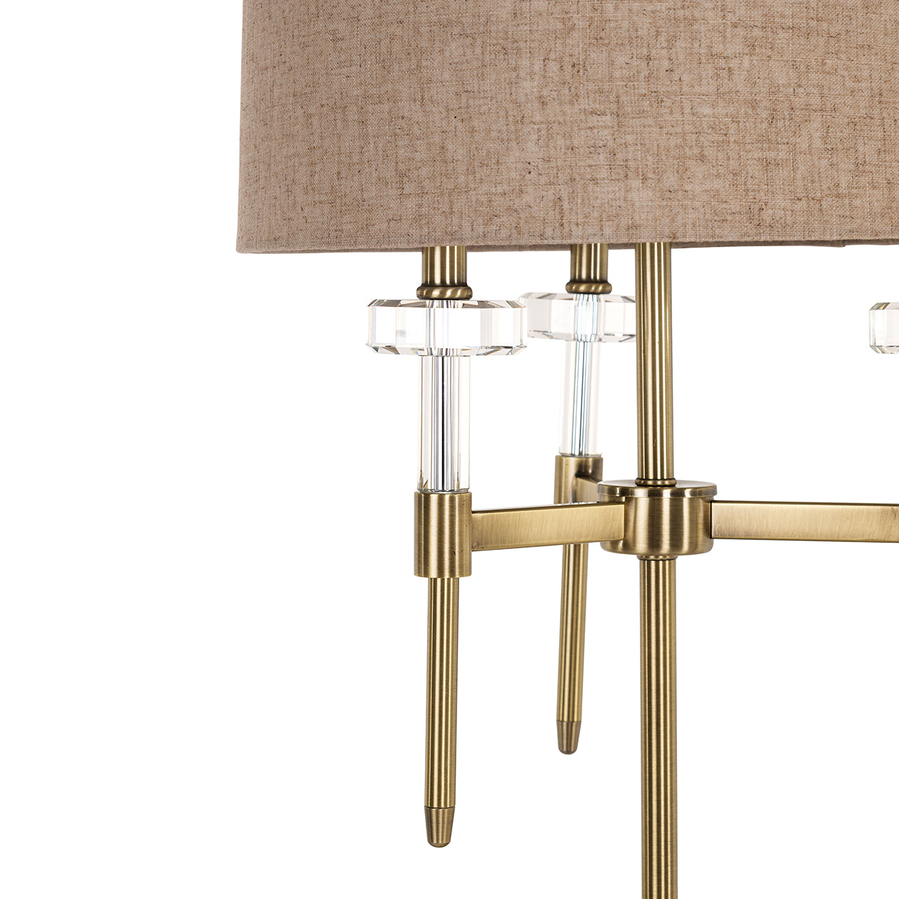 Tafellamp Josie (Geborsteld Goud)