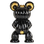 Deco object Silly (Zwart/goud)