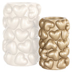 Kandelaar Anne hartjes klein (Goud)