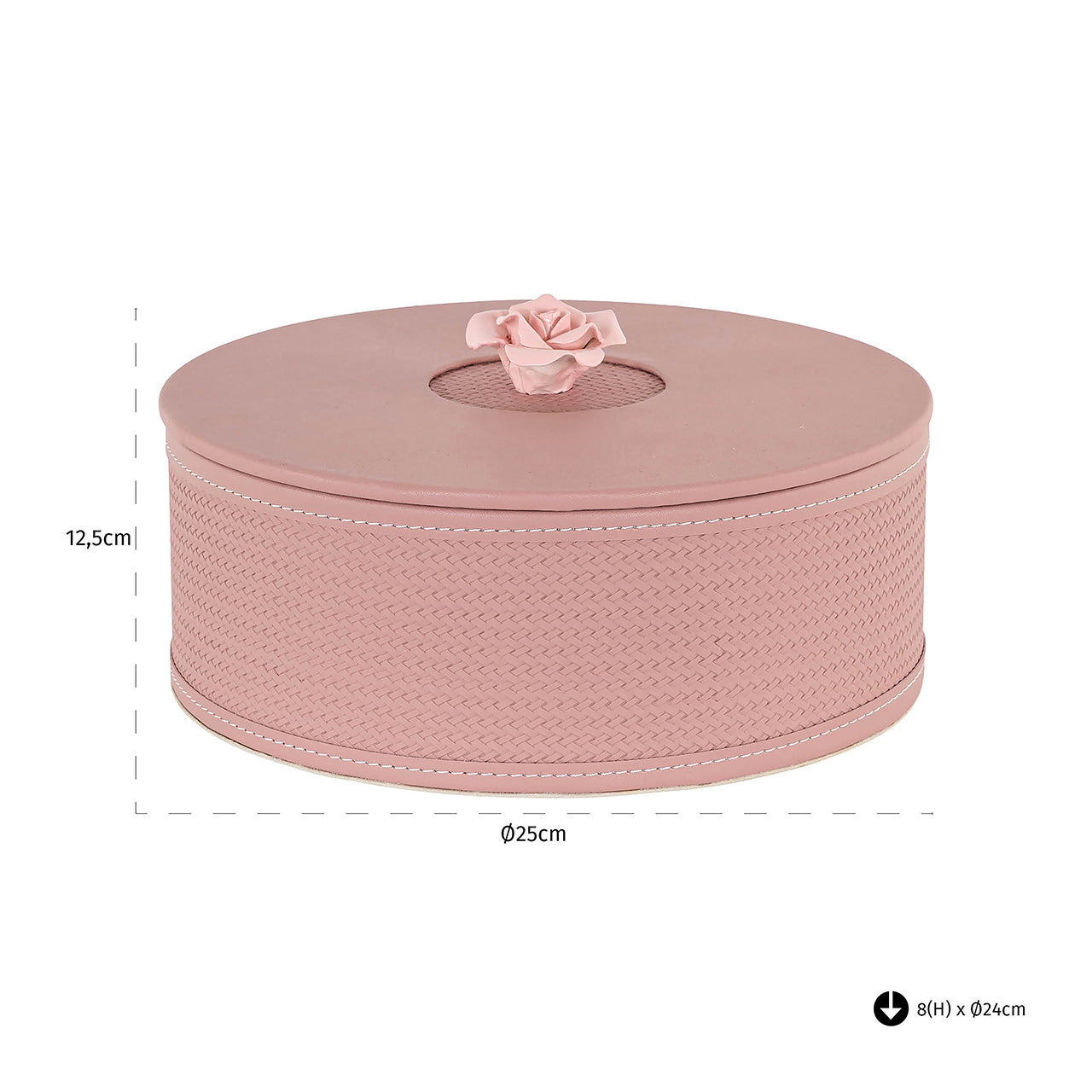 Opbergbox Mary groot (Roze)