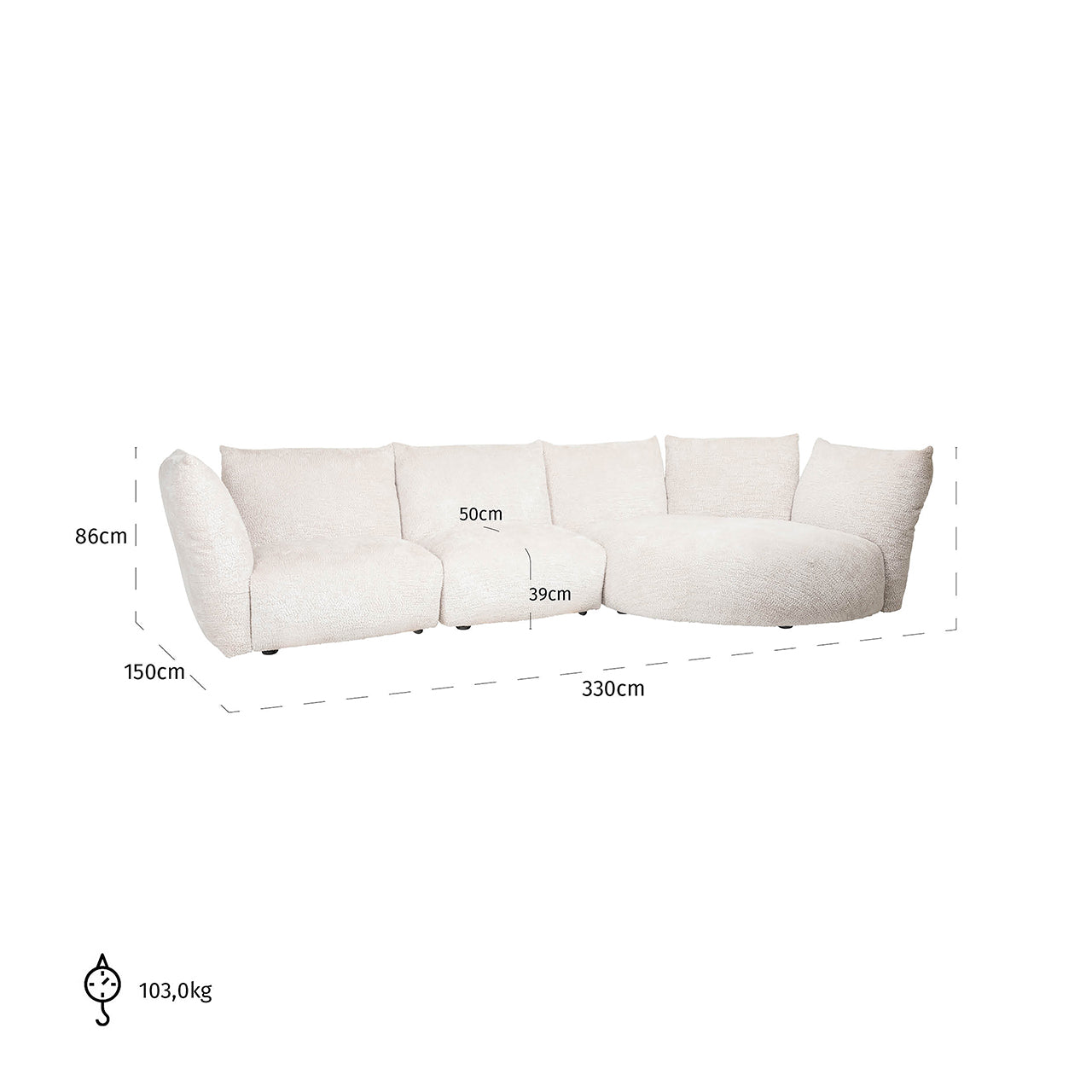 Bank Loyd heerlijke crème (Be Lovely 11 Crème)