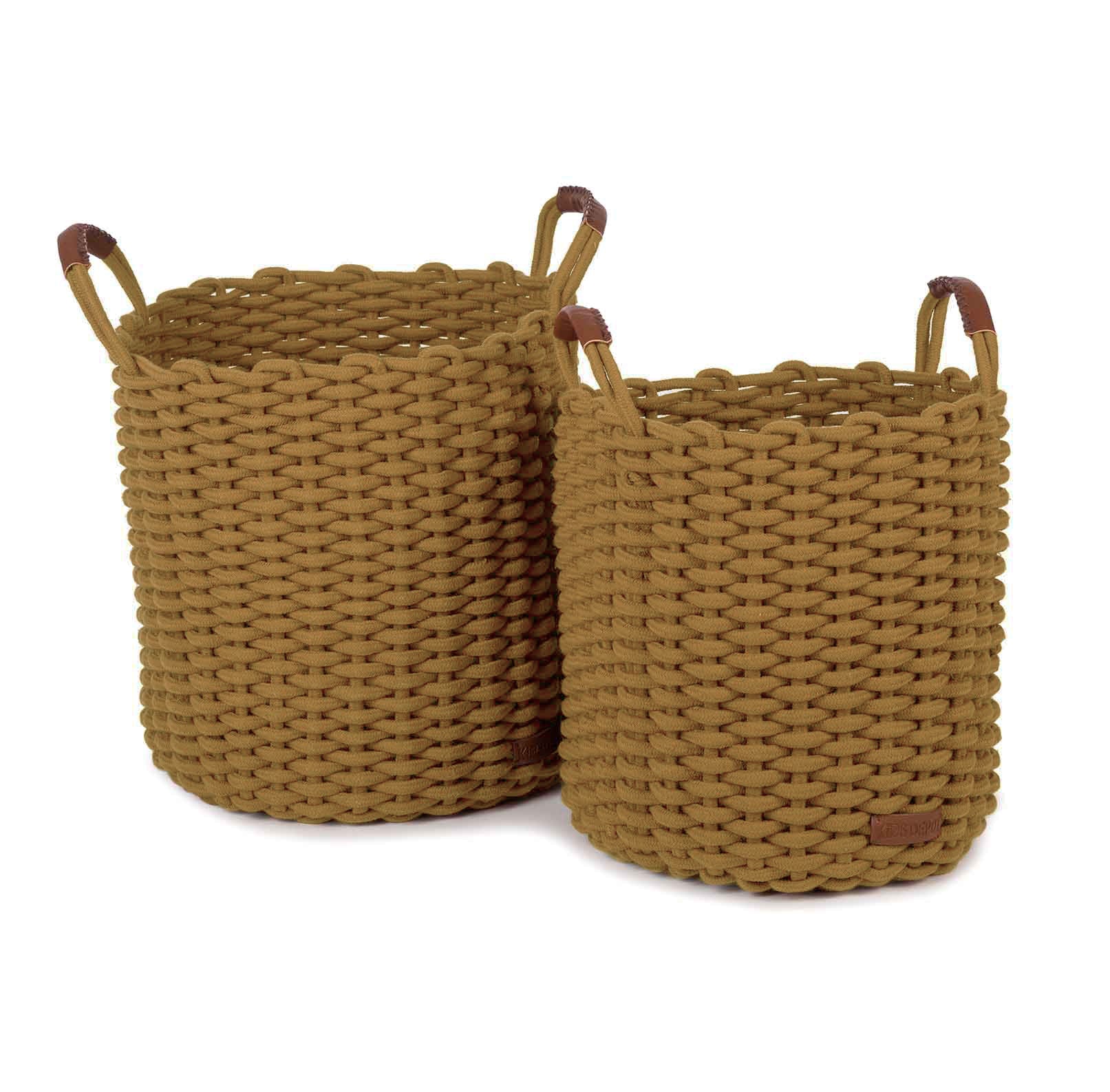 Basket with handles, set of 2