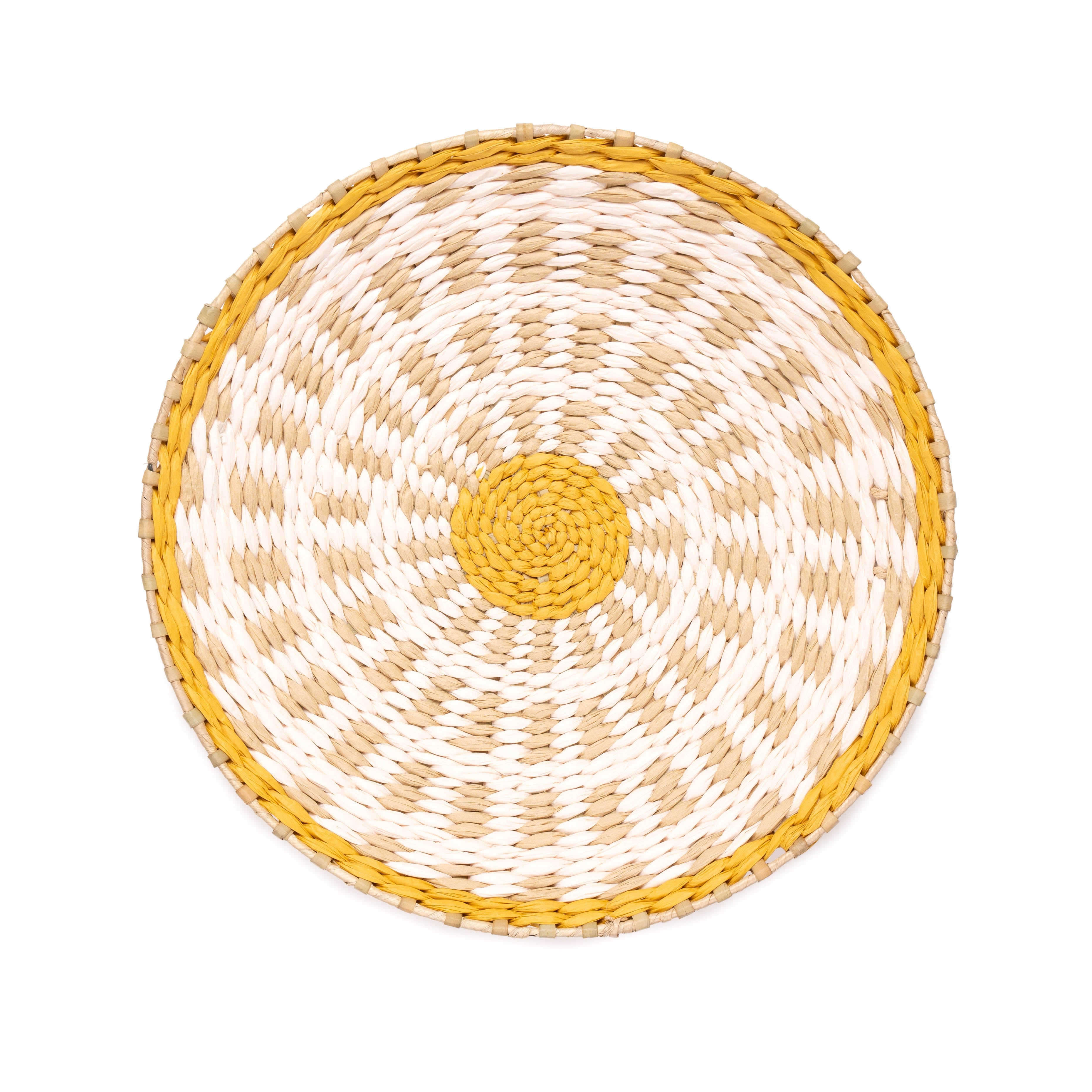 Evie, wall decoration ochre