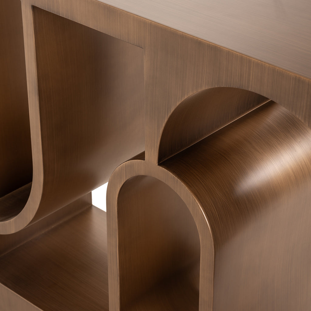 Wandtafel Lugano (Geborsteld Goud)