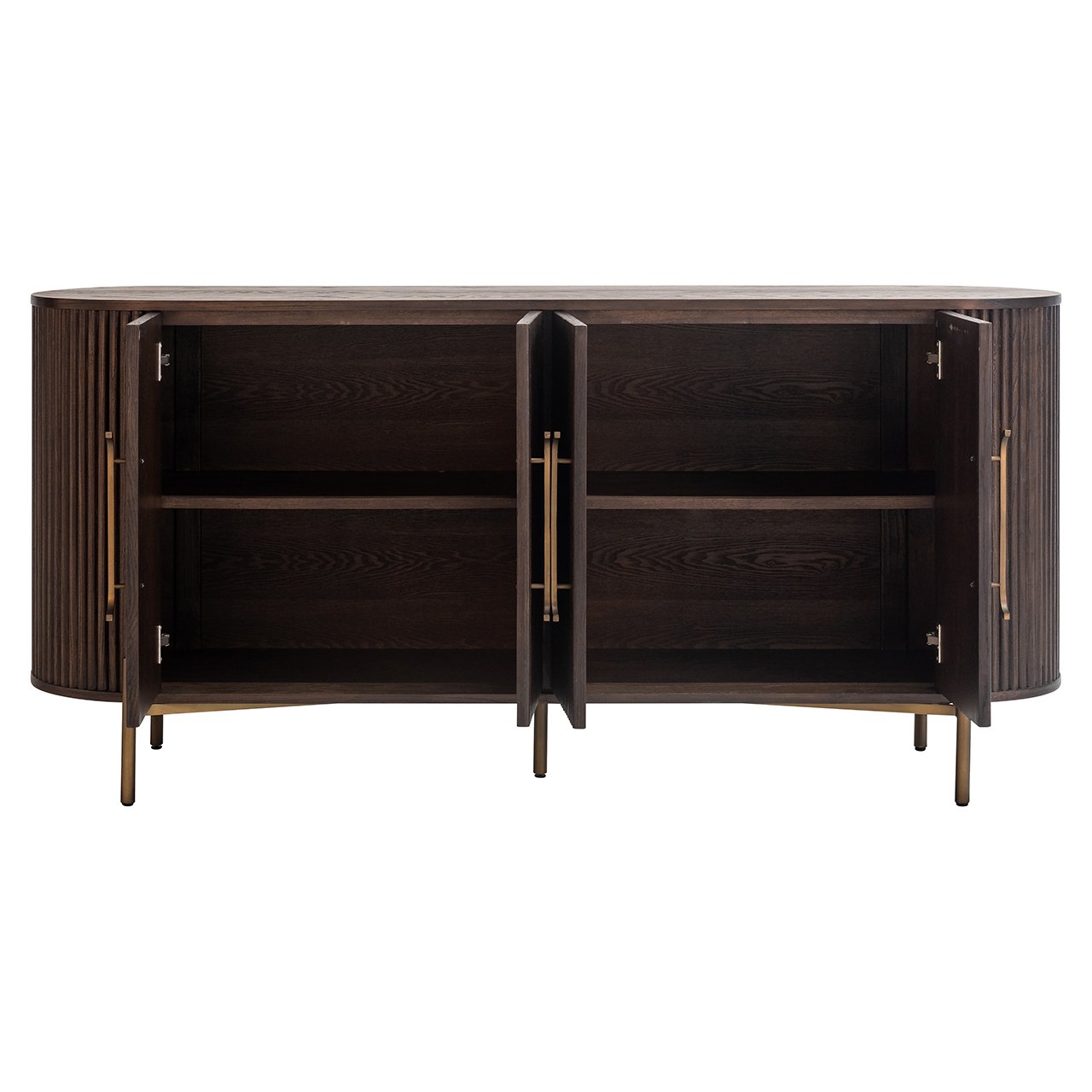 Dressoir Luxor 4-deurs (Bruin)