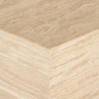 Pilaar Vespin natuurlijke beige travertijn (Beige)