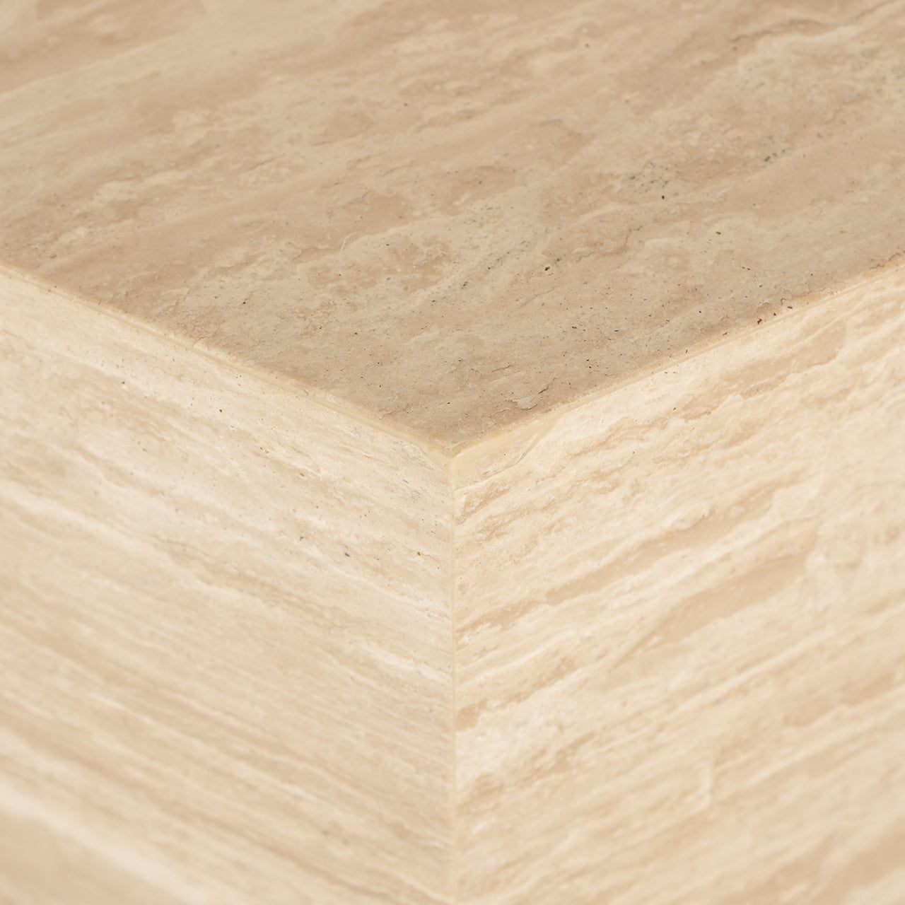 Pilaar Vespin natuurlijke beige travertijn (Beige)