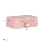 Opbergbox Jamila groot (Roze)