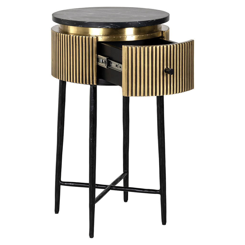 Bijzettafel Ironville (Goud)