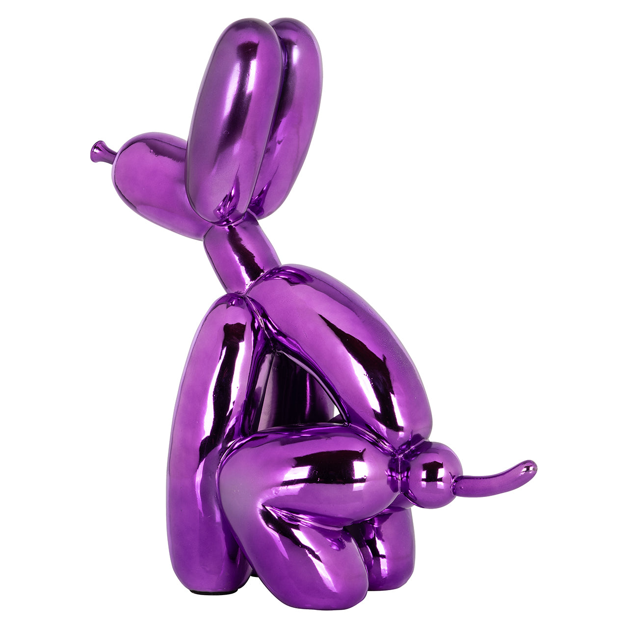 Honden decoratie object paars