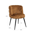 Stoel Stella cognac fusion (Fusion cognac 28)