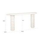 Wandtafel Bloomstone 170x80 (Wit)