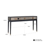 Wandtafel Bloomville 3-laden (Goud)