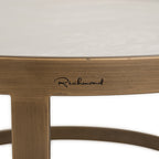 Salontafel Whitebone messing set van 2 (Verona Grey)