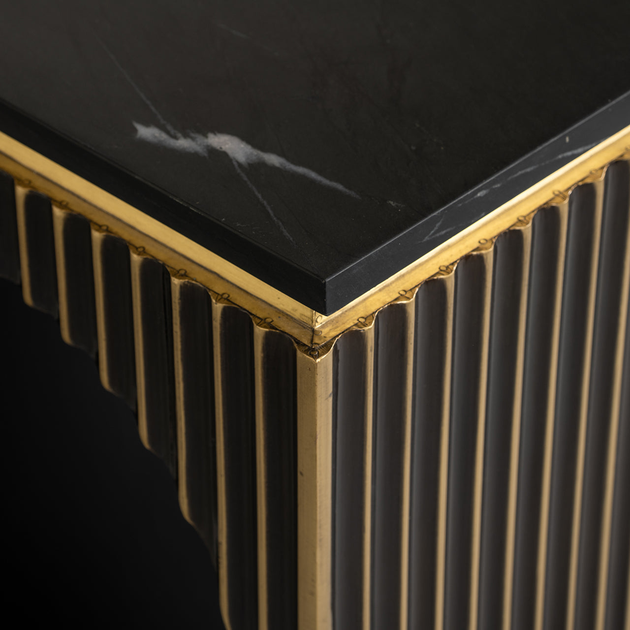 Wandtafel Les Arcs (Geborsteld Goud)