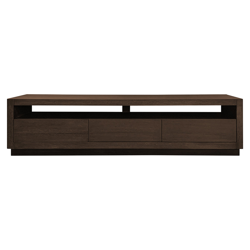 TV-meubel Oakura 3 laden (Bruin)