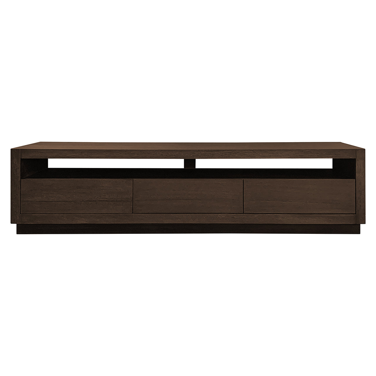 TV-meubel Oakura 3 laden (Bruin)