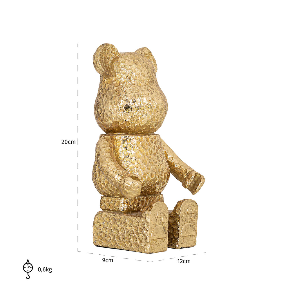 Deco object Bier (Goud)