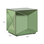 Bijzettafel Shifra spiegel groen (Groen)