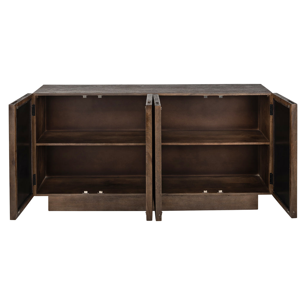 Dressoir Bryant 4-deuren (Bruin)