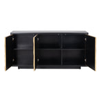Dressoir Esher 3-deuren (Zwart)