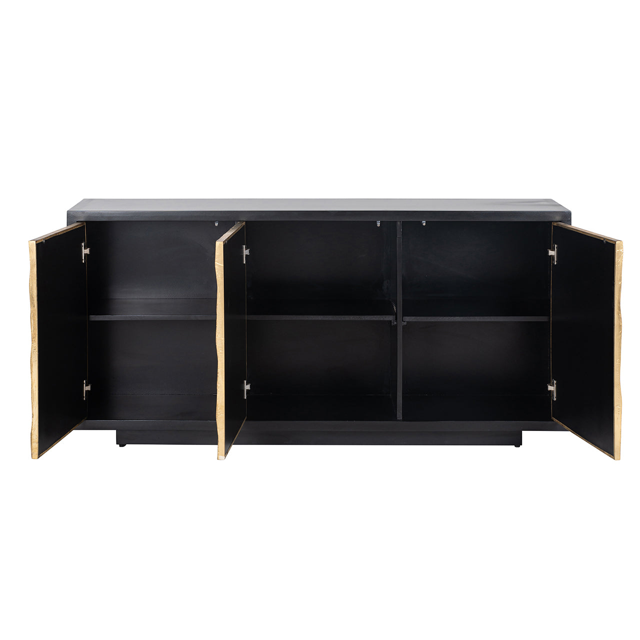 Dressoir Esher 3-deuren (Zwart)
