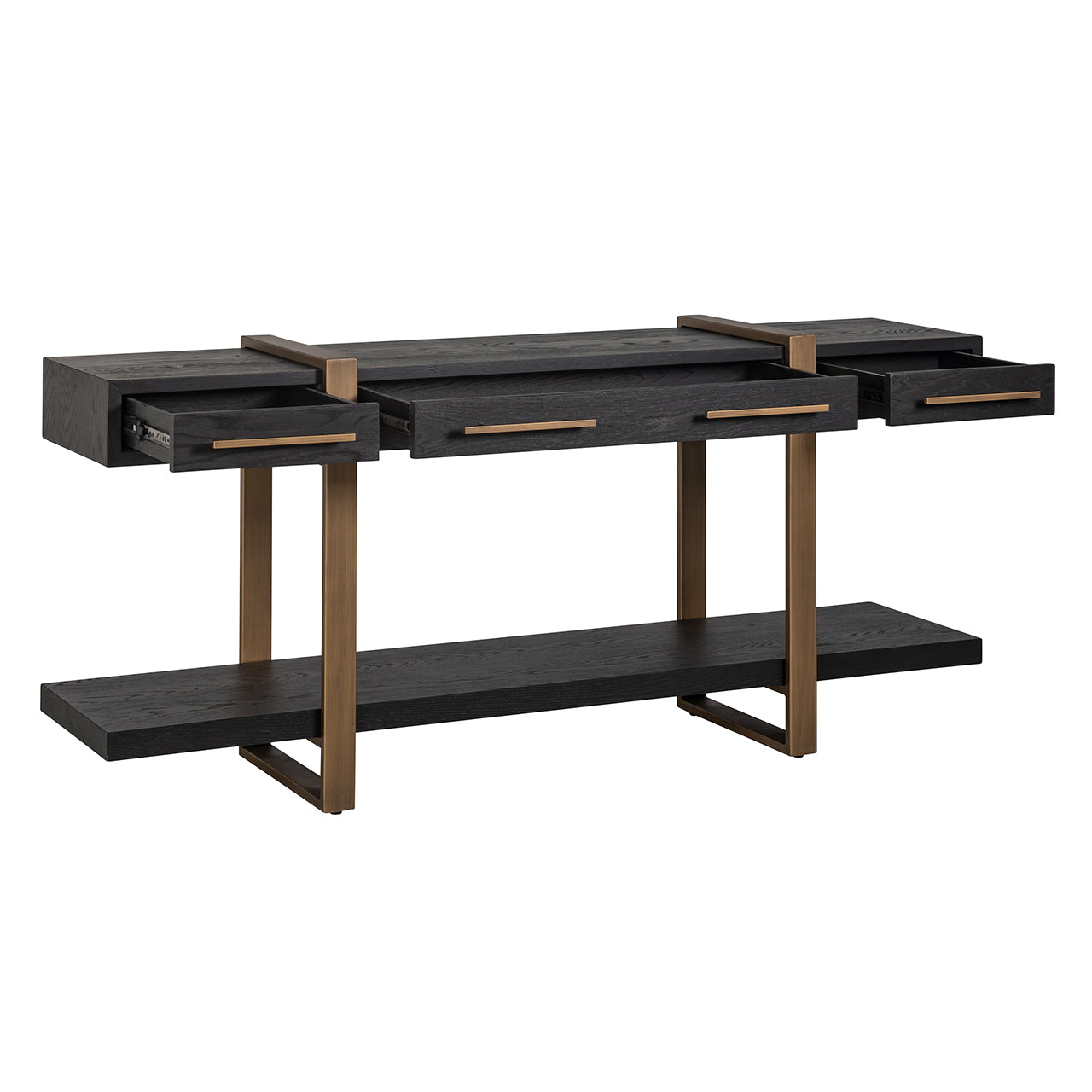 Dressoir Cambon 3 laden (Donker koffie)