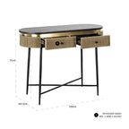 Wandtafel Ironville (Goud)